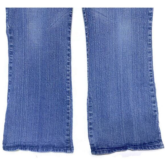 ZD Premium Blue Denim Jeans Women's Size 22 With Embellished Pockets - Picture 3 of 8